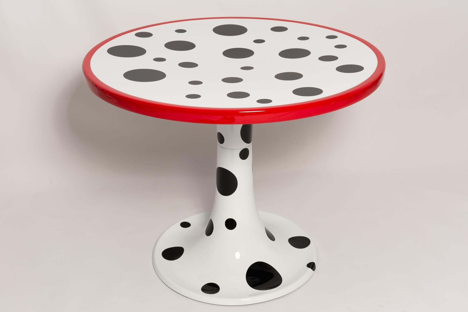 Mid Century Cruella Dalmatian Kangaroo Table, By Ernst Moeckl, Germany, 1968 photo furniture