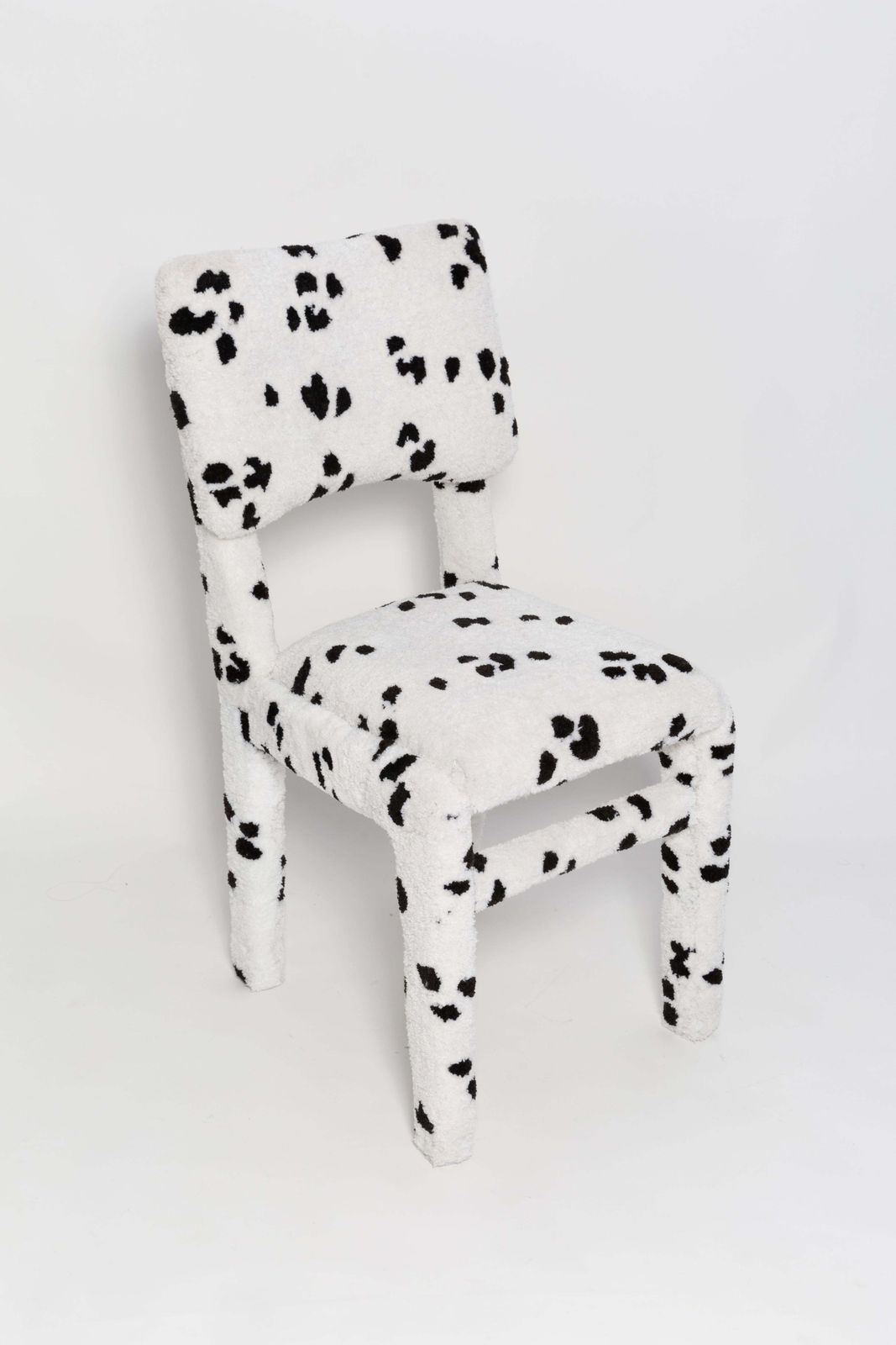 Mid Century And New Mixed Cruella Dalmatian Set Table And 5 Chairs, Europe, 1968 photo vintage
