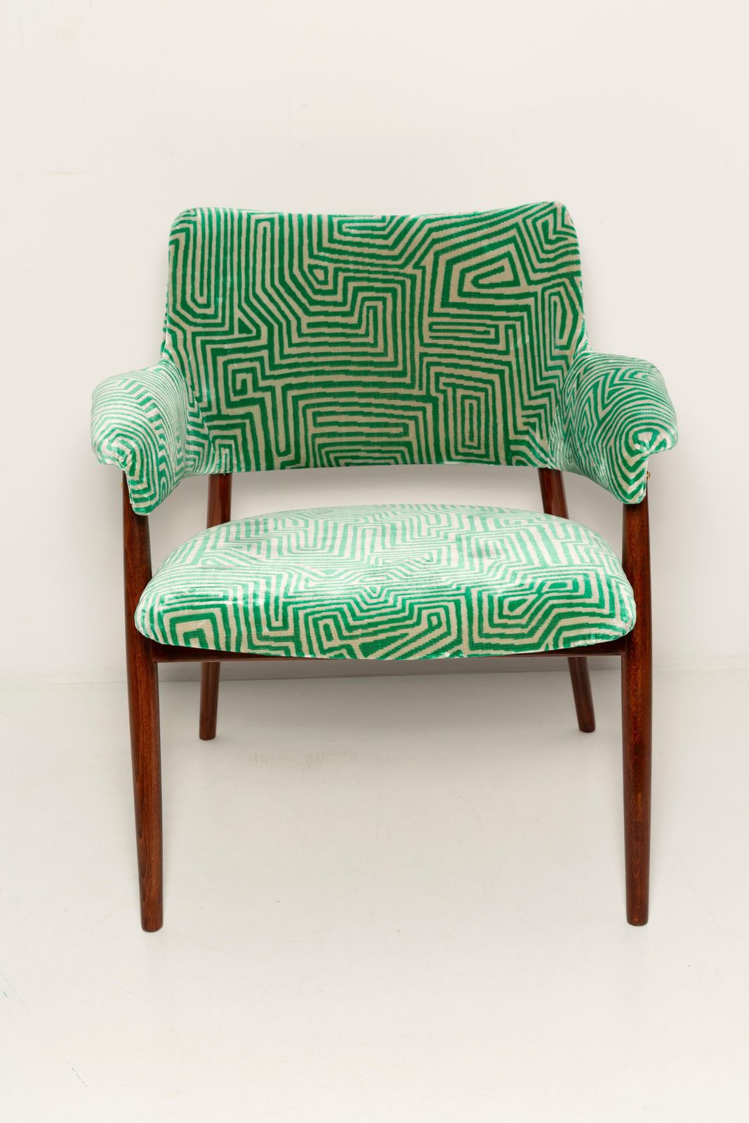 photo for sale Mid Century Armchair Dedar Jamu Jungle, Type B 6148 Radomsko, Europe, 1960s