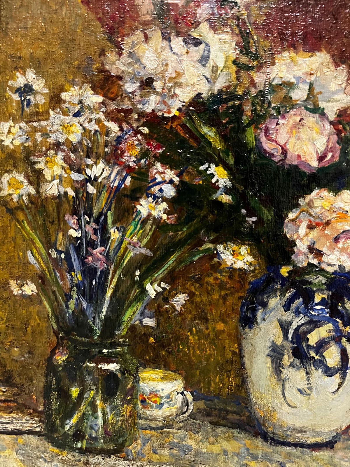 Nikolai Tolkounov"Fiori"  Olio  Cm. 61 X 48  19701970 photo for sale