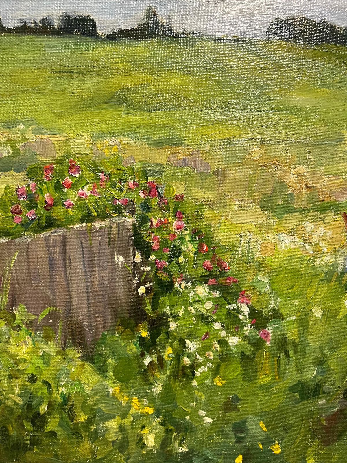 Boris Lavrenko"Summer" Oil Cm. 47 X 55  19851984 photo for sale