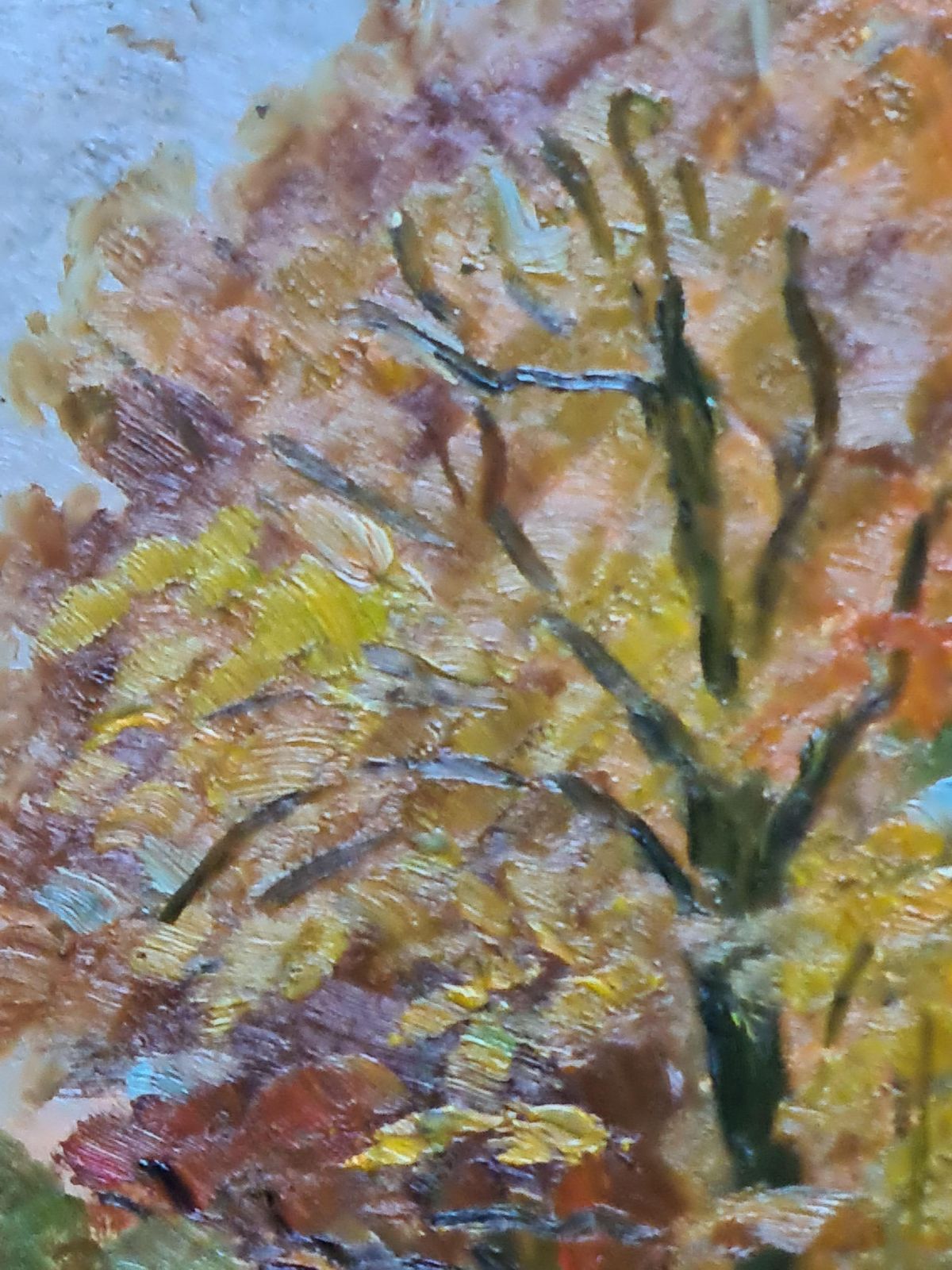 Georges Guerinfrench Impressionist Barbizon School Landscape, Autumn Glory And Azeleas1937 photo for sale