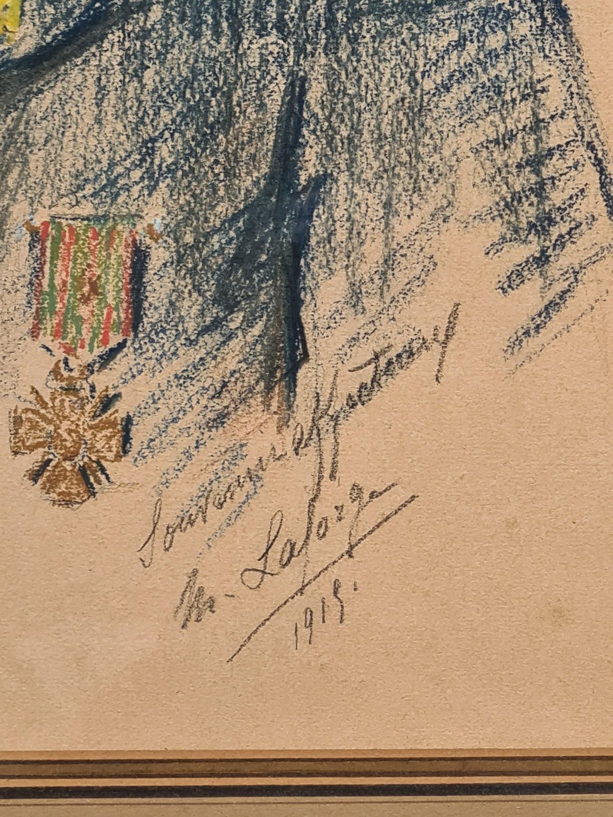Marie Laforgeearly 20th Century French Military Portrait, The Brave Soldier1919 photo for sale