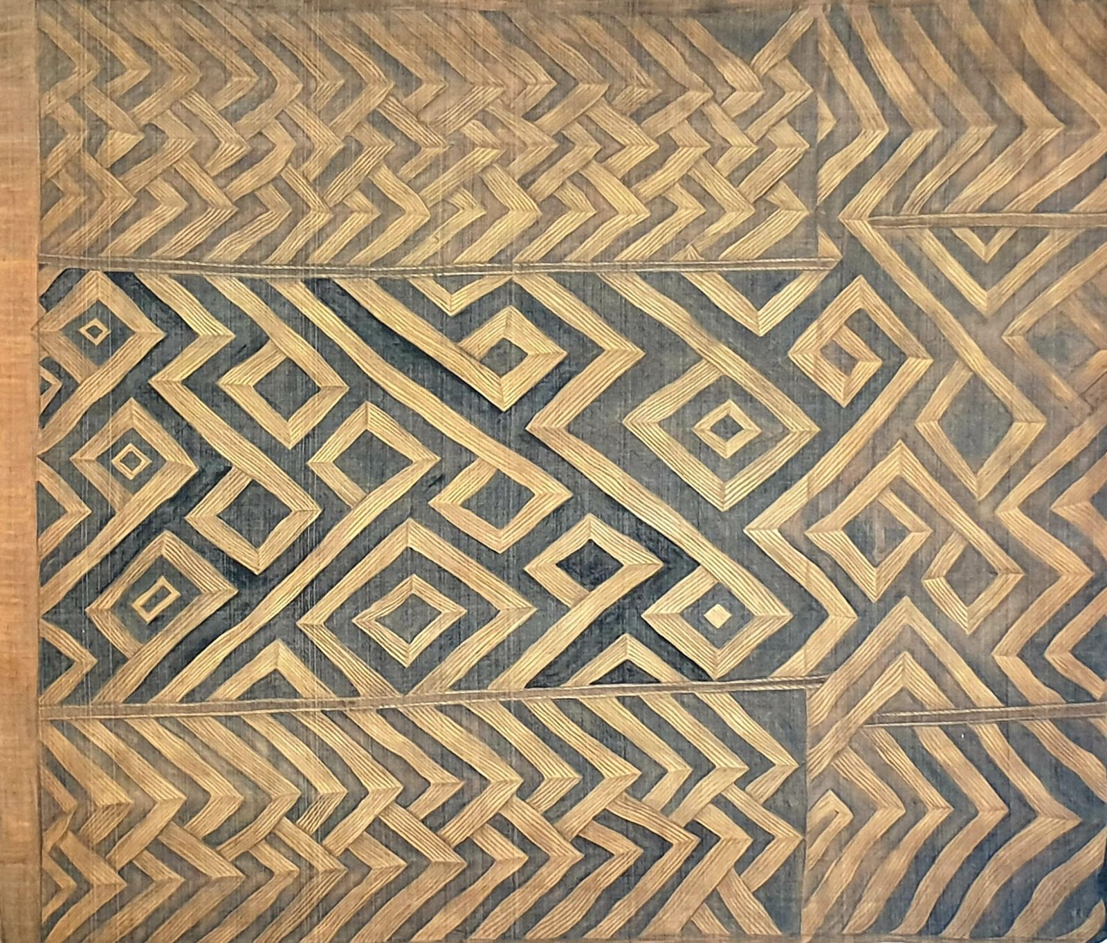 La Roche Laffitte, Painting Of An Antique Caucasian 'Kuba' Tribal Item, Watercolour On Silk photo furniture