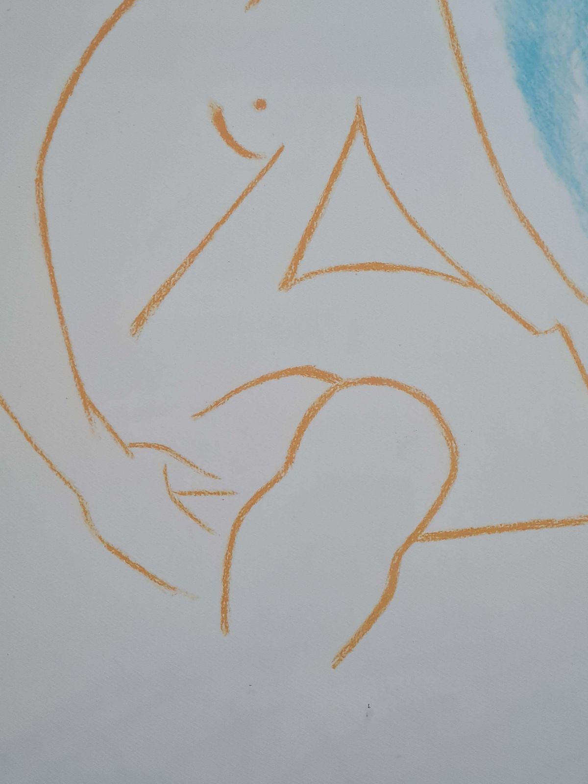Wilhelm Freddie, Avant Garde Surrealist Abstract Female Nude, Signed Limited Edition Lithograph (1988) photo buy