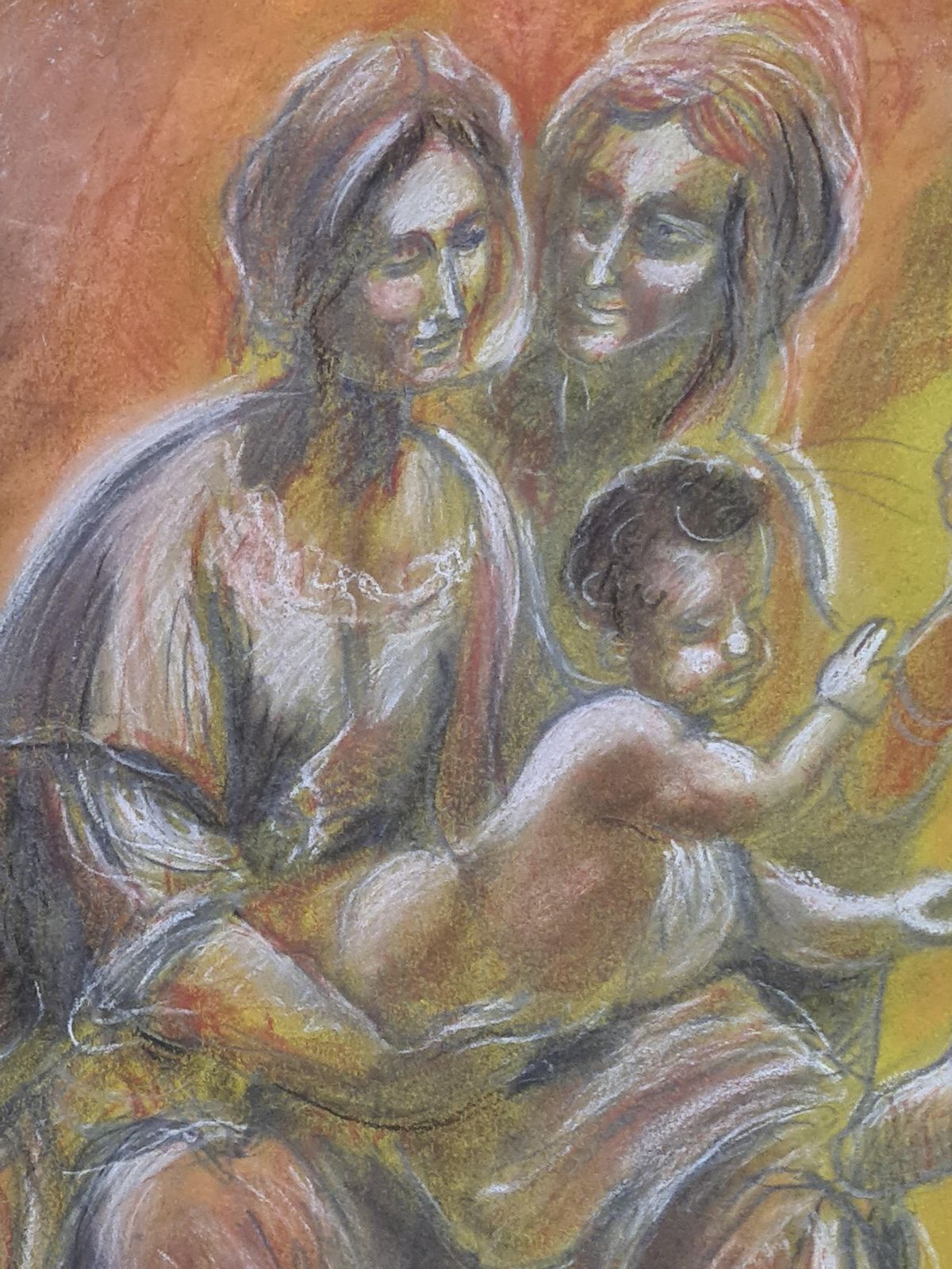 The Virgin And Child, Saint Anne And St John The Baptist After Leonardo Da Vinci photo furniture
