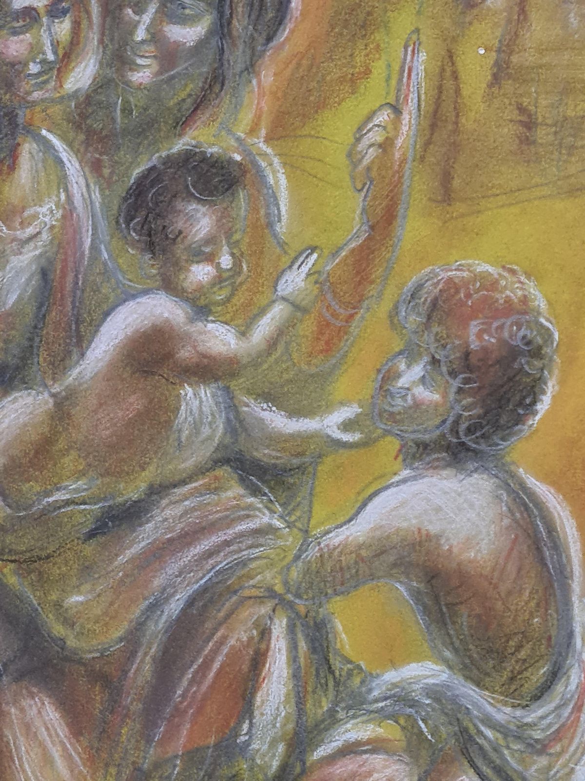 The Virgin And Child, Saint Anne And St John The Baptist After Leonardo Da Vinci photo for sale