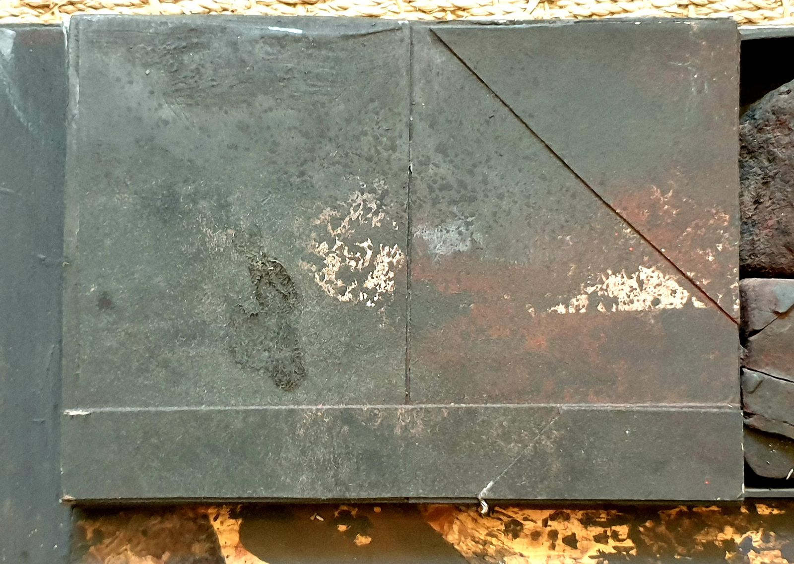 Joseph Alessandri, Mégalithes. Large Scale Abstract Expressionist Mixed Media Wall Sculpture (1999( photo vinterior