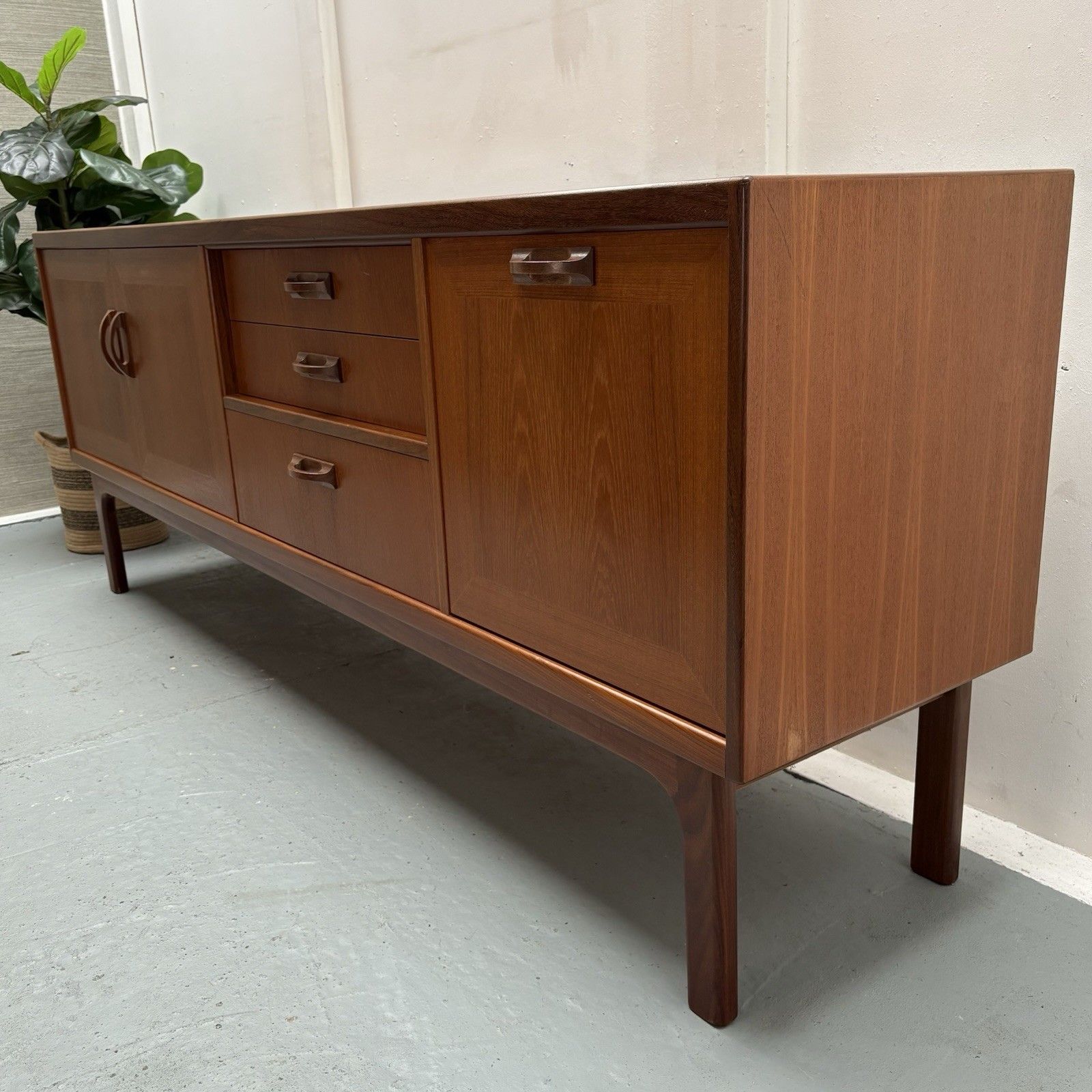 Midcentury G Plan Sierra Range Teak Sideboard C.1960