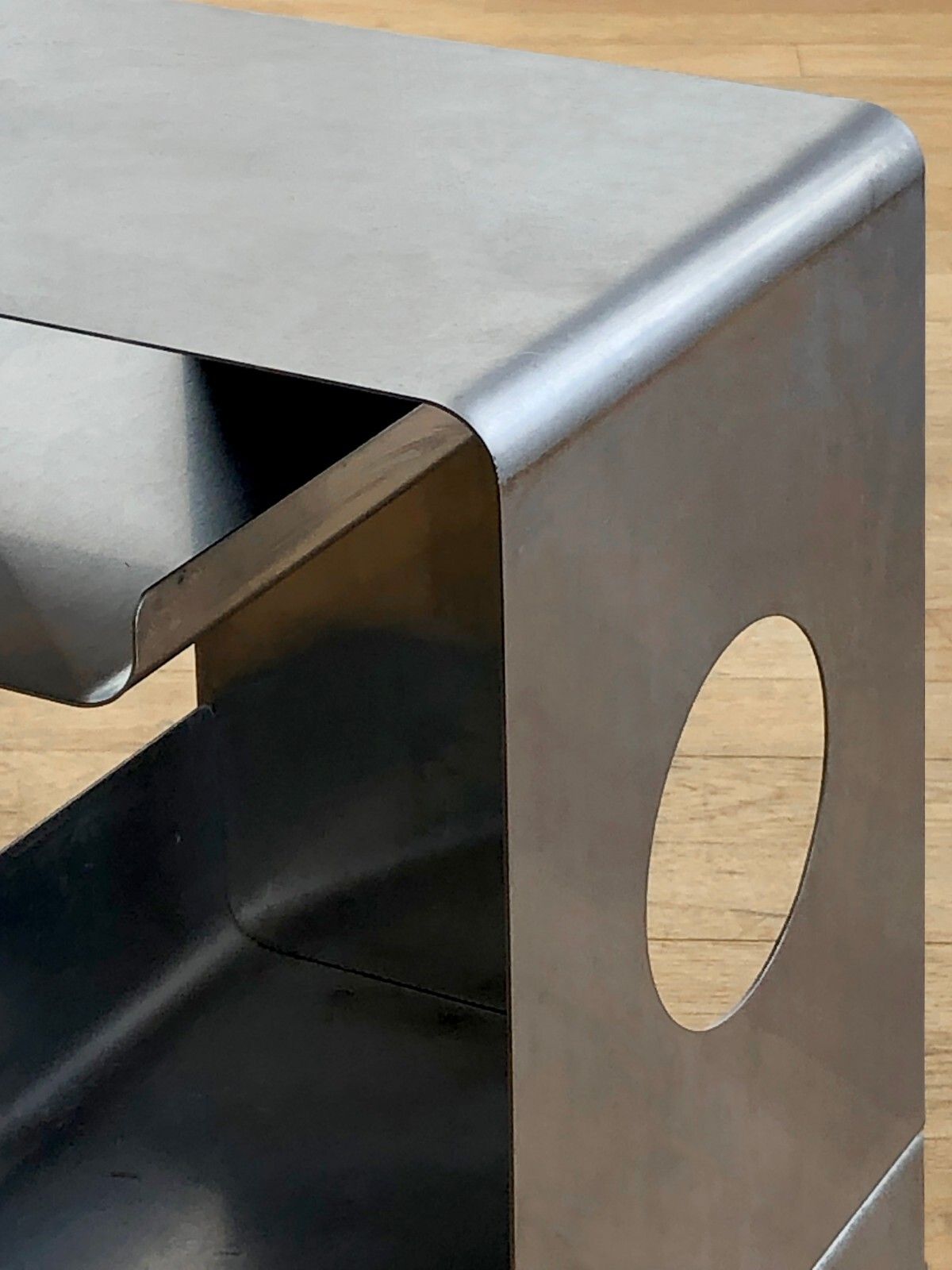 1970 Francois Monnet Kappa Bass Table Bedside Post Modernist Radical Space Age photo Furniture
