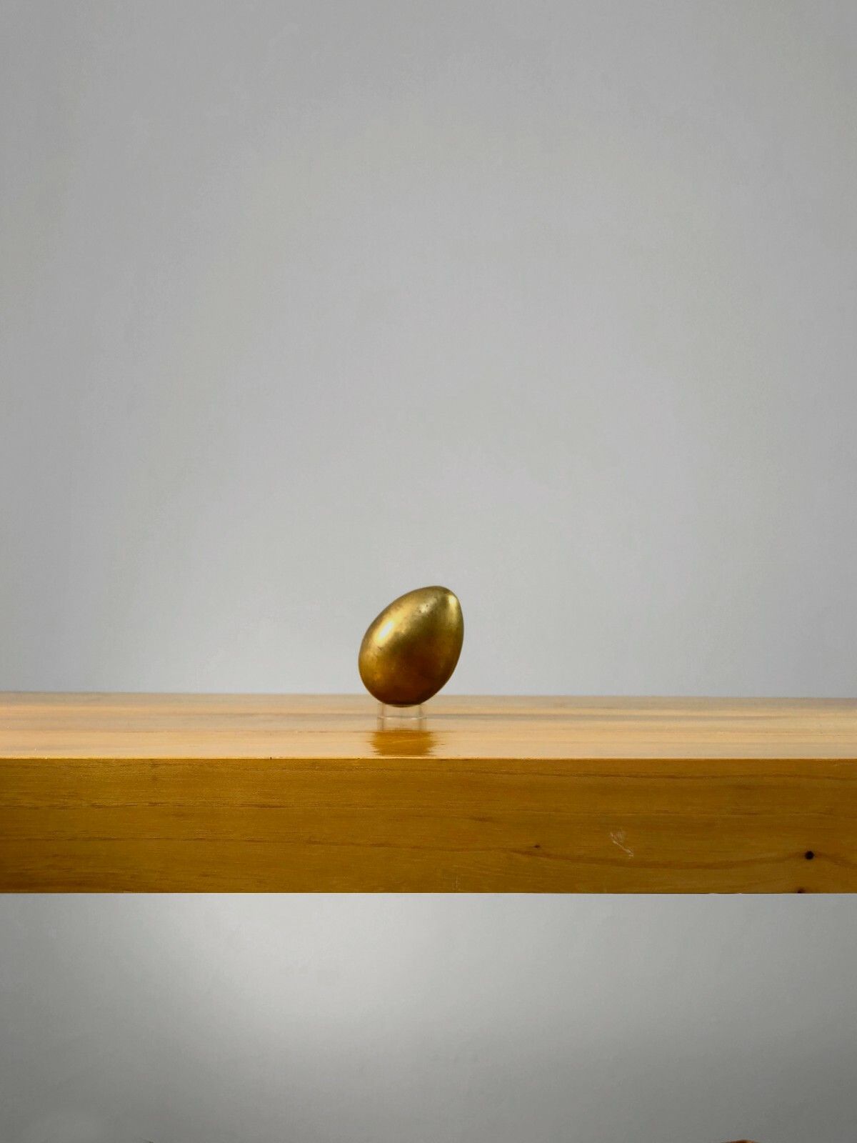 1970 Postmodernist Bronze Egg Sculpture New Realists Arman Cesar photo for sale