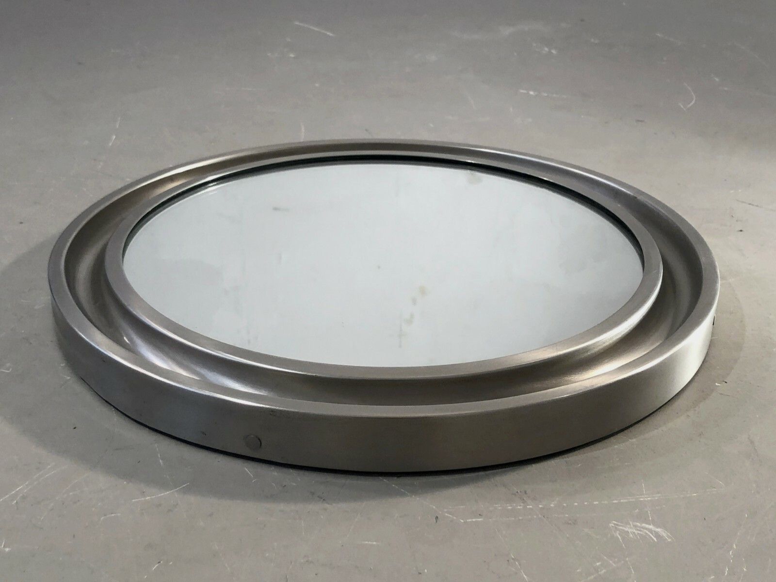 1970 Sergio Mazza Miroir "Narcisso" Artemide Post Modernist Space Age Guzzini photo furniture