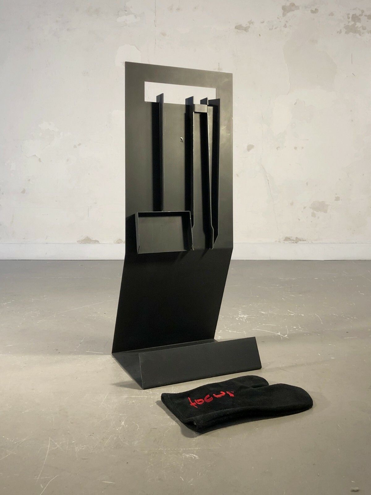1980 Dominique Imbert Focus Necessary Post Modernist Fire Memphis Szekely photo for sale