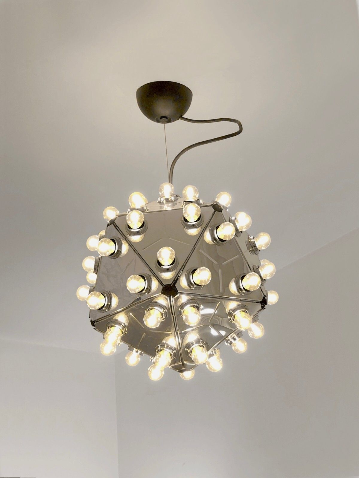 1970 Castiglioni Suspension Taraxacum Flos Space Age Arteluce Stilnovo Guzzini