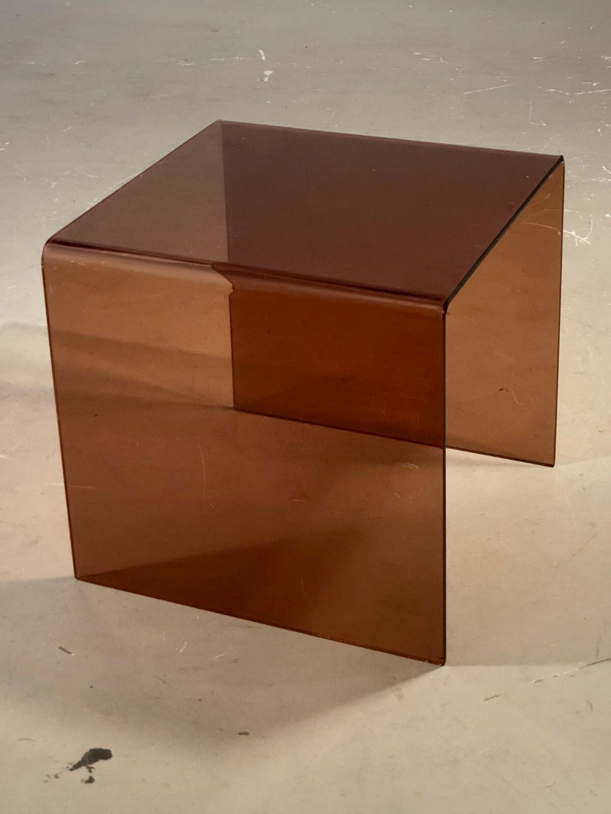 1970 Michel Dumas Postmodernist Space Age Coffee Table Or Bedside Mahey Pergay photo 295.0