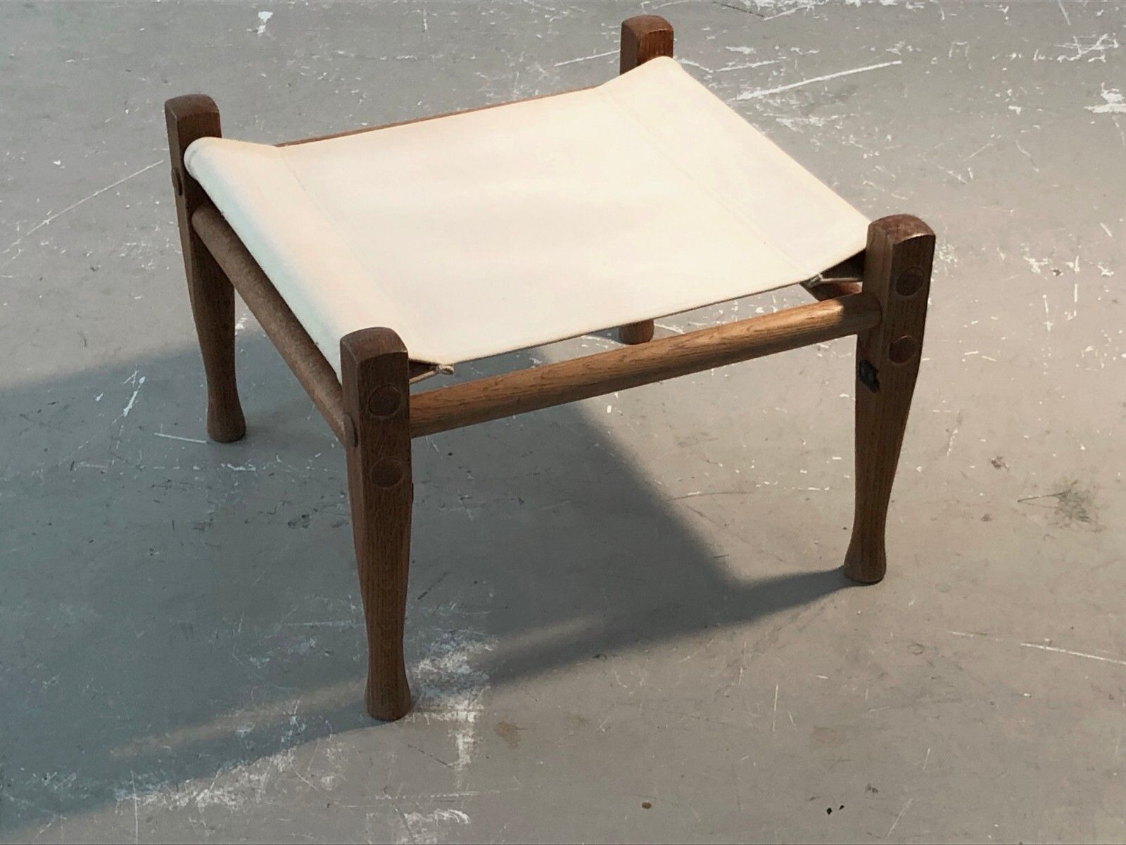 1950 Kaare Klint Safari Stool Modernist Dansk Scandinavian Arne Jacobsen photo vinterior