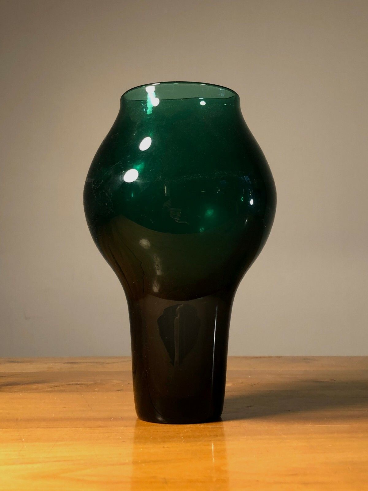 1970 Modernist Murano Venini Dansk Freeform Glass Sculpture Vase Scandinavian photo furniture