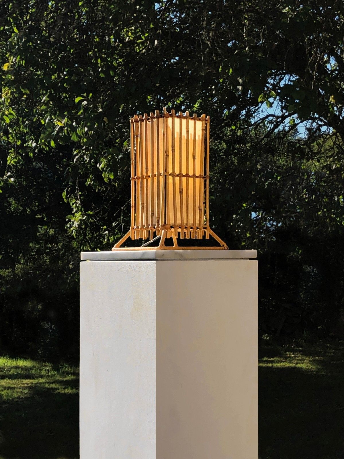 1950 Modernist Brutalist Lamp Janine Abraham Louis Sognot Audoux Minnet