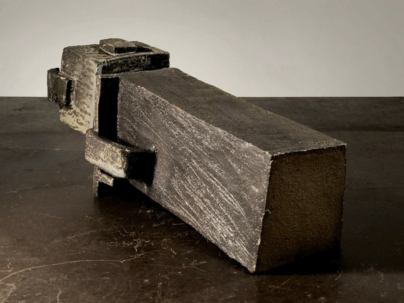 Art 1970 La Borne Sculpture Modernist Zoomorph Brutalist Derval Deblander Ivanoff photo