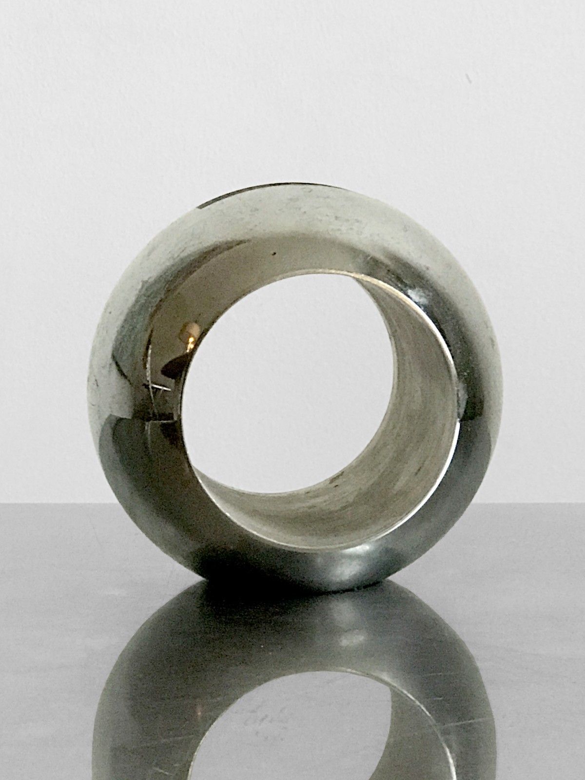 photo for sale 1970 1980 Rosette Bir Sculpture Bougeoir Modernist Memphis Candlestick