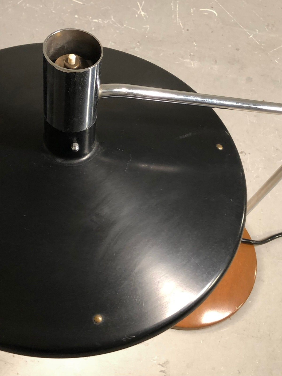 photo for sale 1950 Georges Frydman Efa Modernist Lamp Bauhaus Reconstruction Guariche Paulin