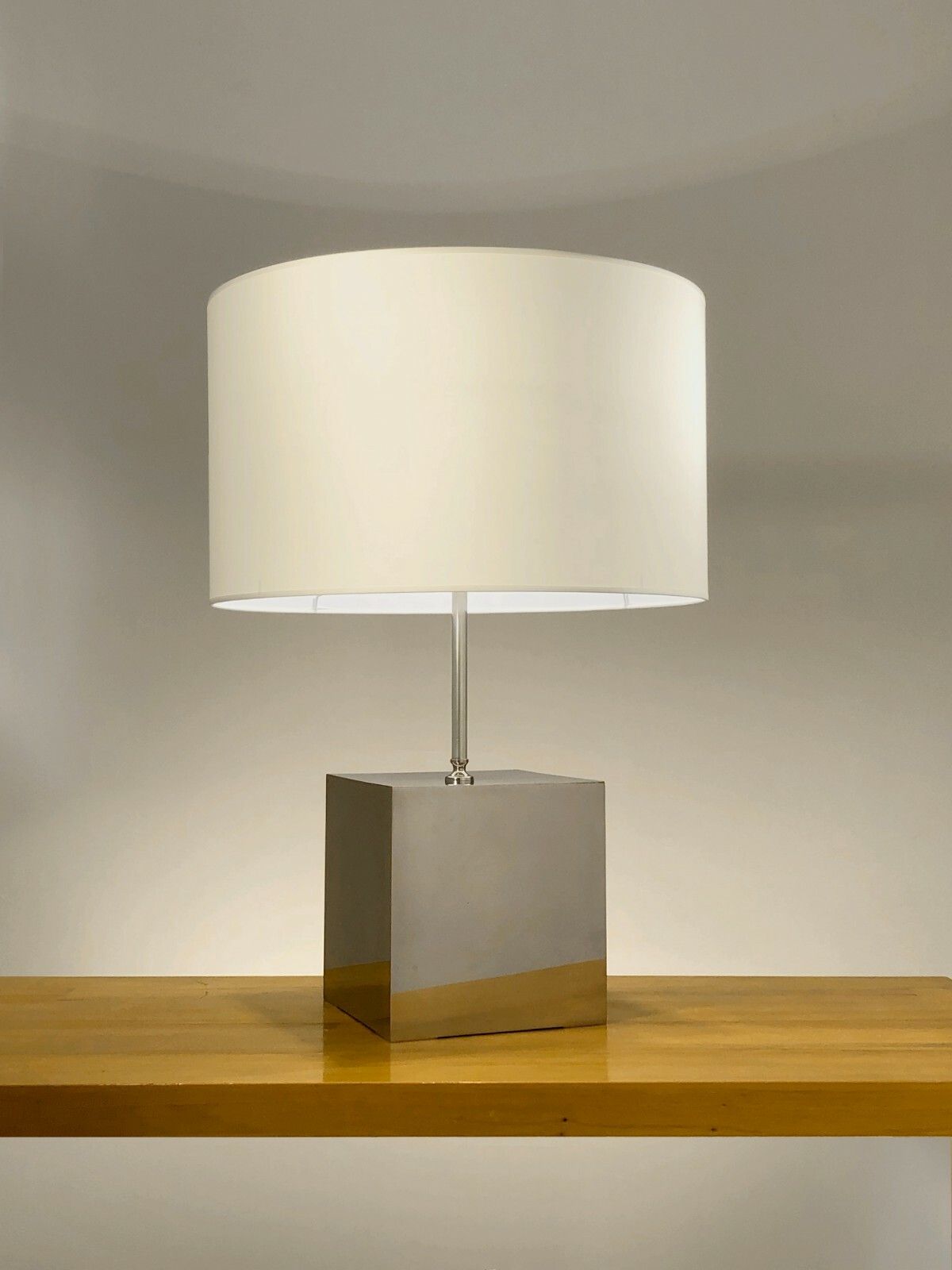 1970 Philippe Barber Huge Lamp Modernist Seventies Shabby Chic Kappa Pergay