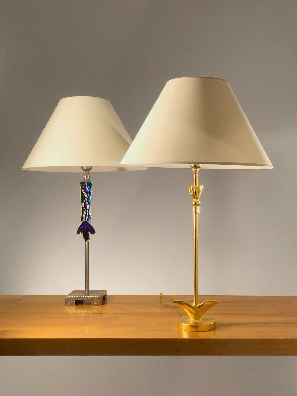 Lighting 1990 Fondica Dewael Postmodernist Sculpture Lamp Shabby Chic Memphis photo