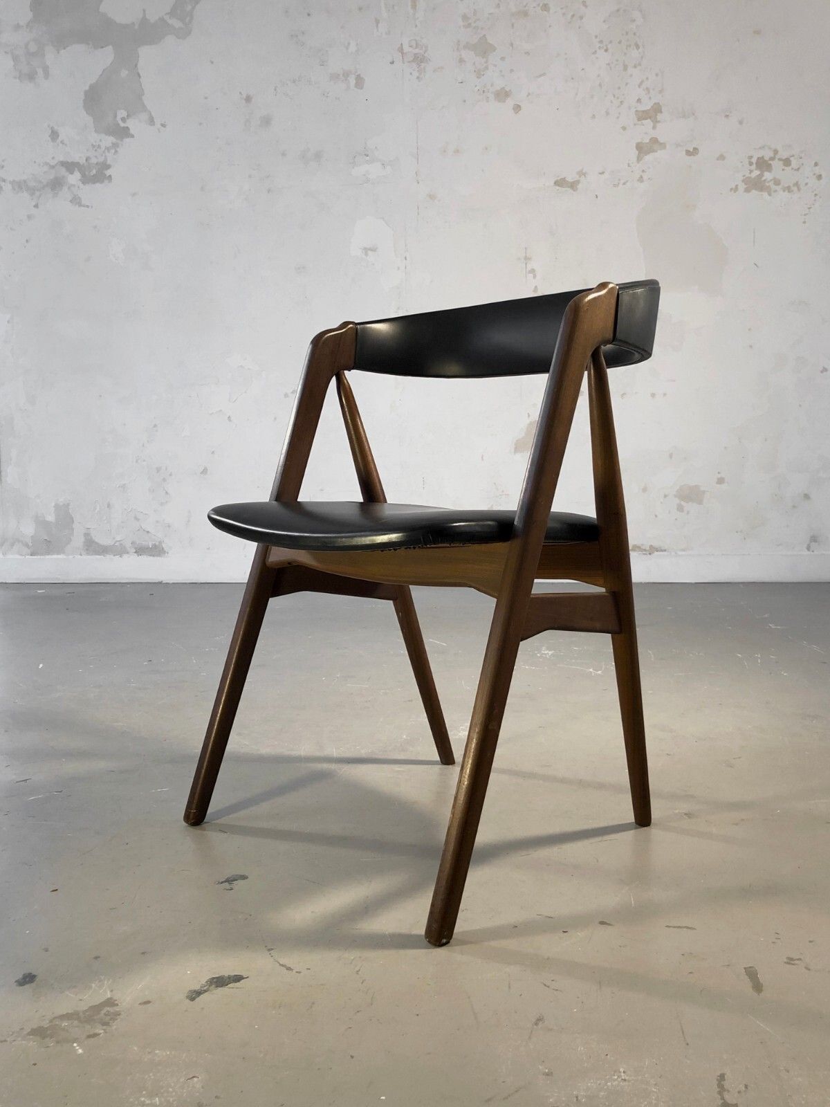 1960 Kai Kristiansen Chair Model 31 Modernist Dansk Scandinavian Jacobsen Eames photo vintage