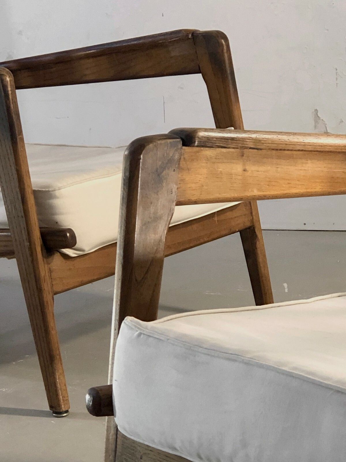 1960 2 Modernist Chairs Reconstruction Bauhaus René Gabriel Guariche Chapo photo Furniture