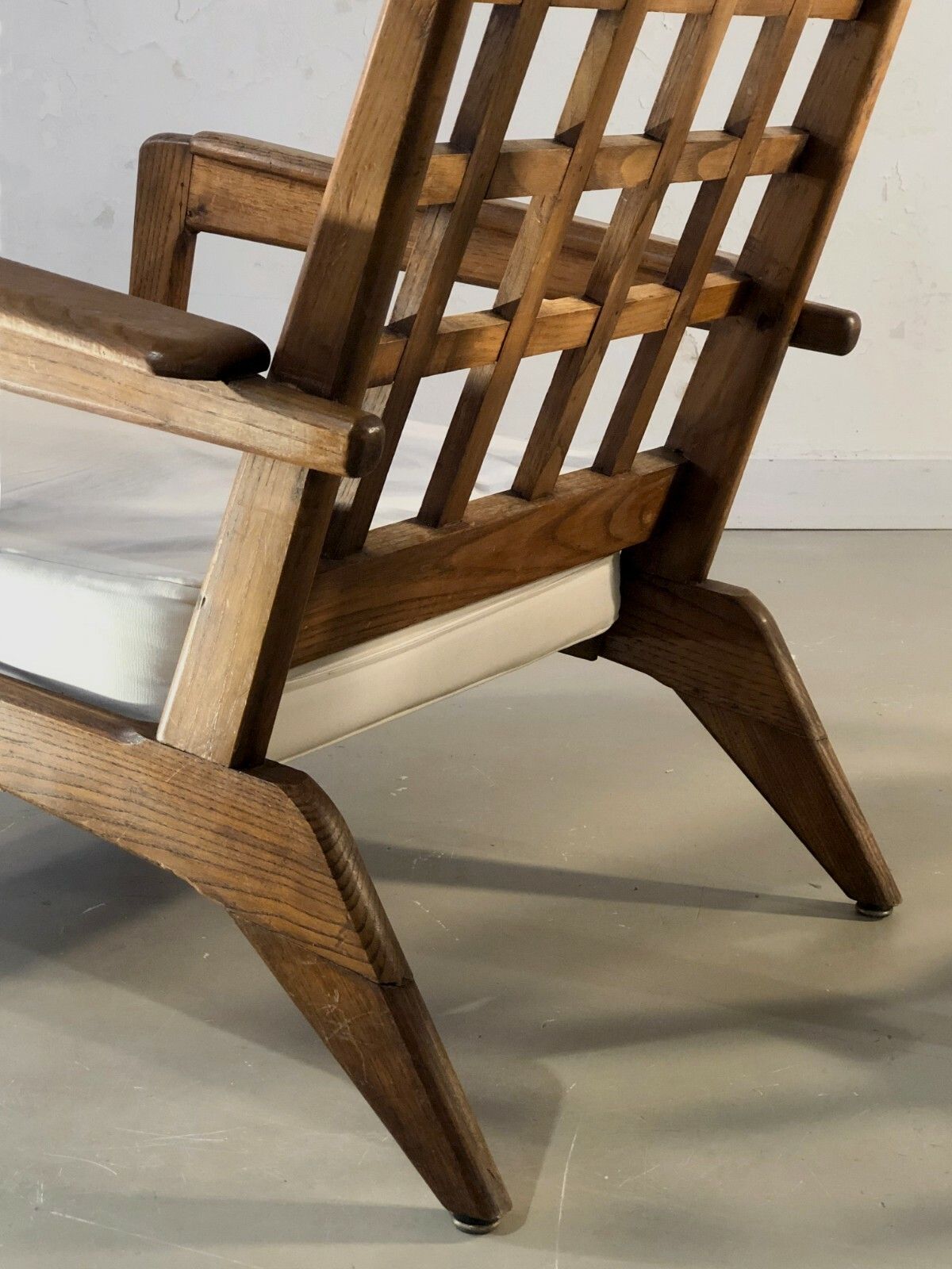 1960 2 Modernist Chairs Reconstruction Bauhaus René Gabriel Guariche Chapo photo vinterior