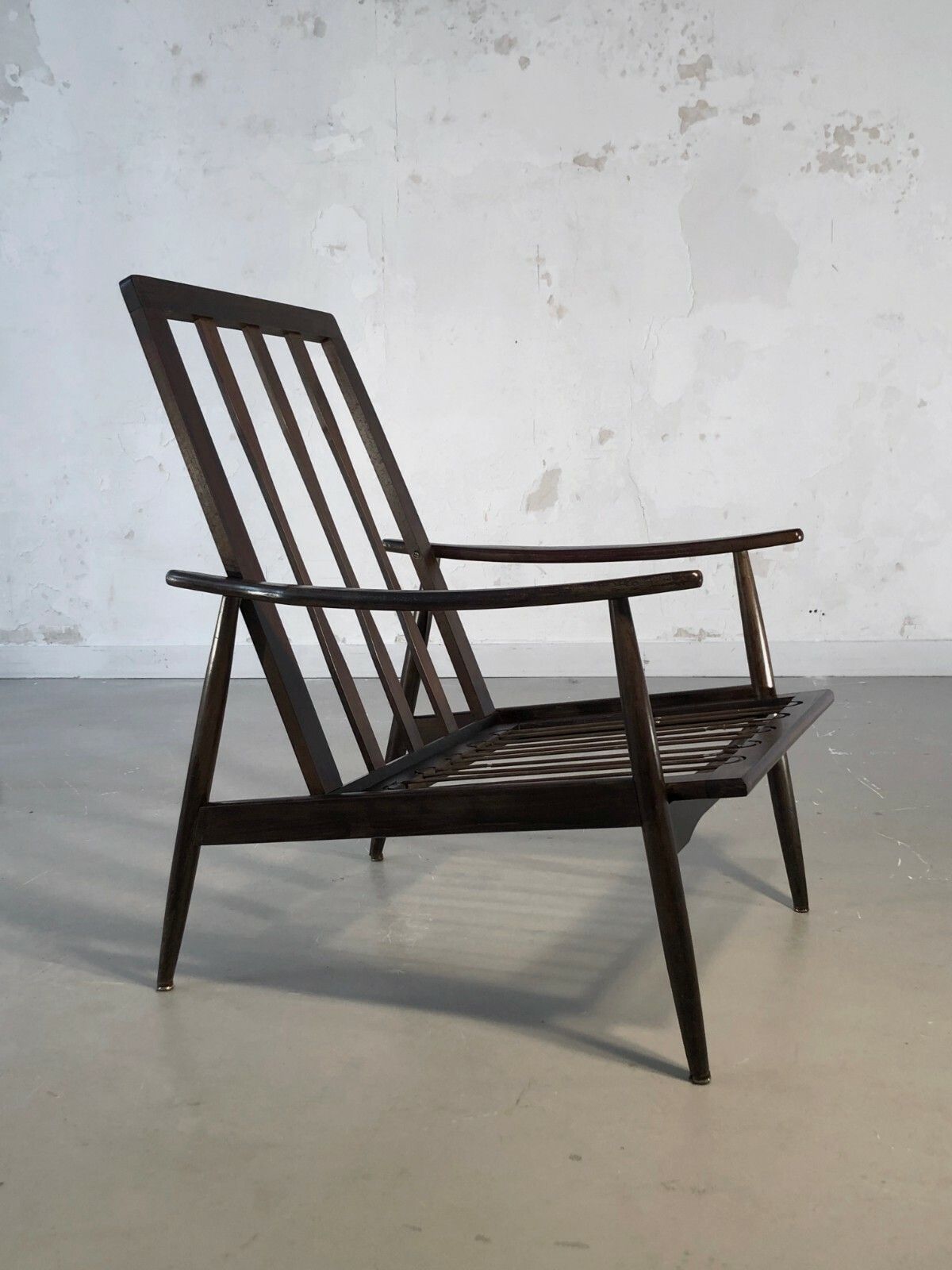 1950 Modernist Chair Reconstruction Dansk Scandinavian Quaillette Motte photo for sale