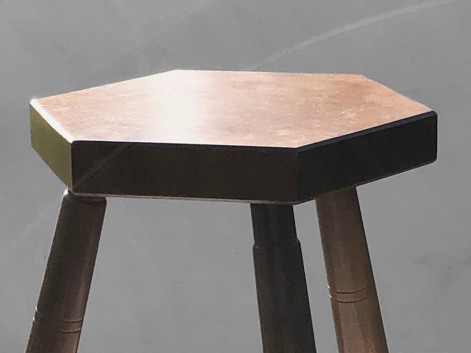 1950 Modernist Brutalist Stool Tripod Marolles Chapo Perriand Noll photo buy