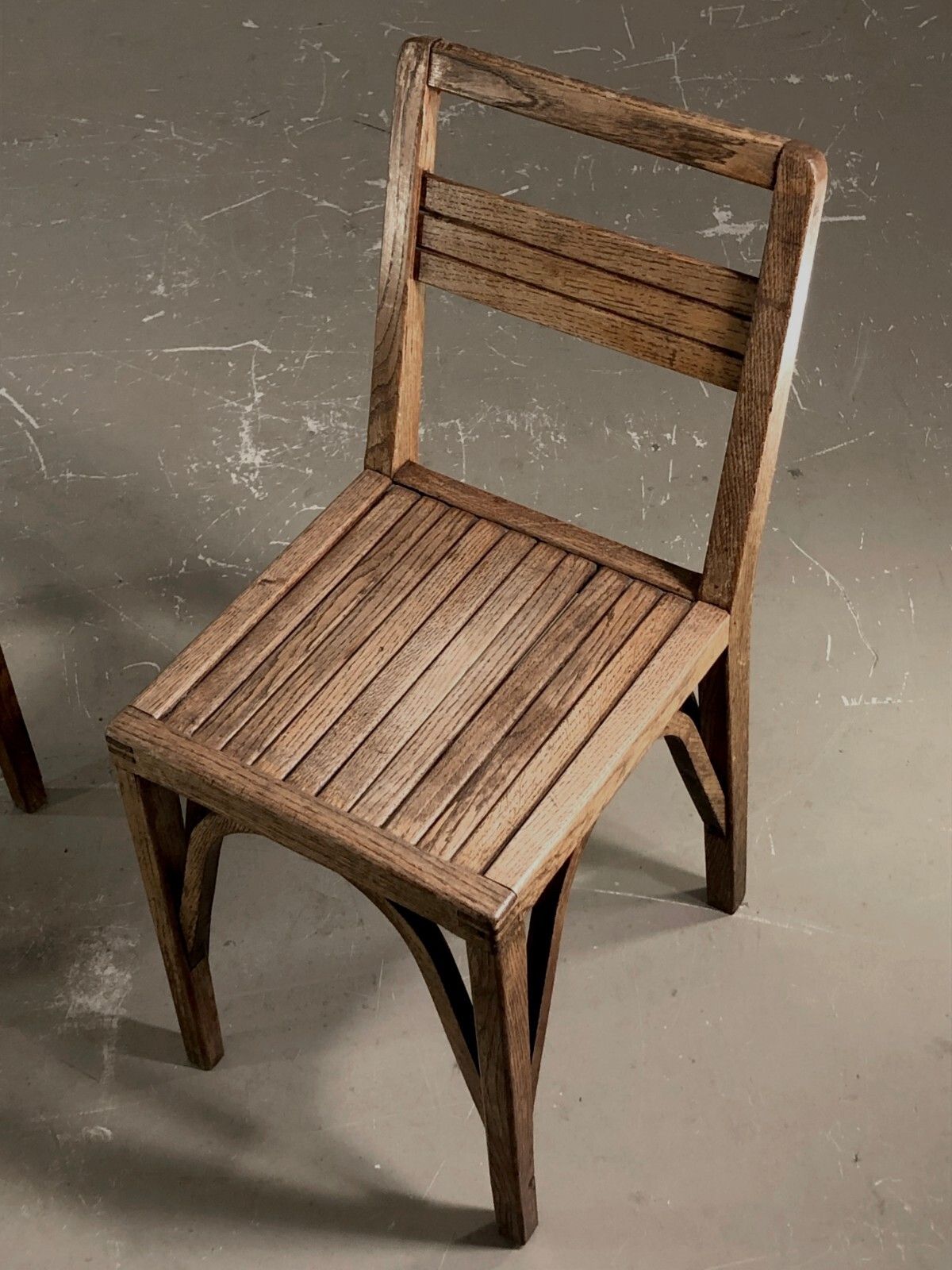 1950 2 Modernist Chairs Reconstruction Bauhaus René Gabriel Gascoin Thonet photo 2021.0