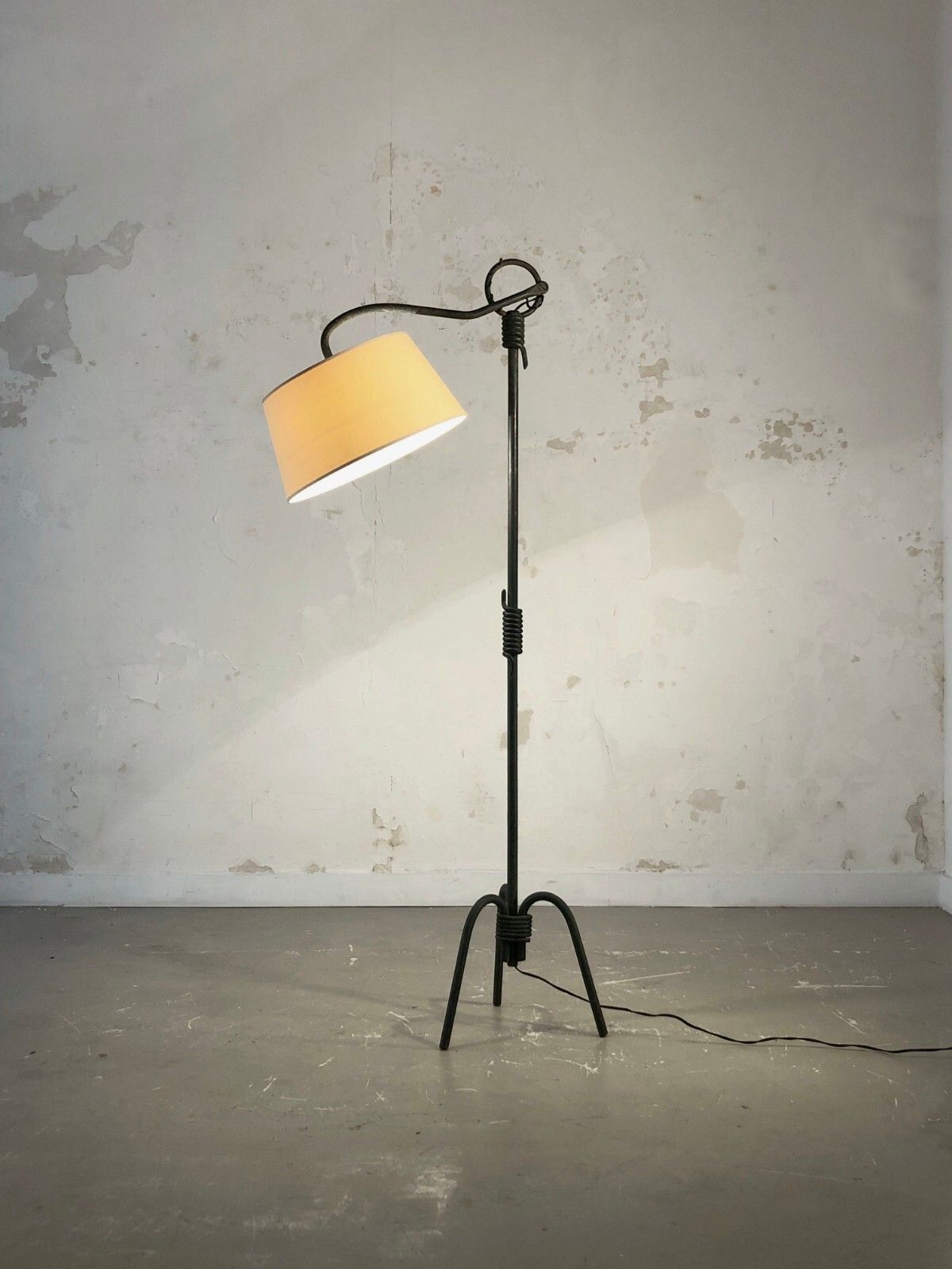 1950 Jean Royere Art Deco Modernist Bauhaus Shabby Chic Lamp Adnet photo buy