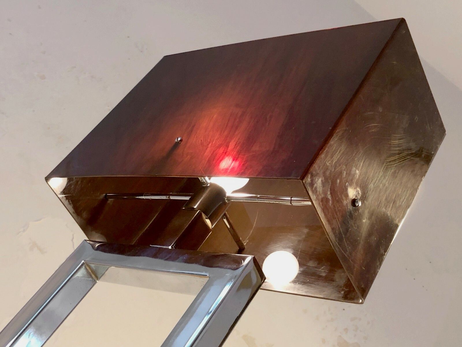 1970 Postmodernist Space Age Kinetic Pop Lamp Willy Rizzo Plexiglas Lucite photo 1516.0