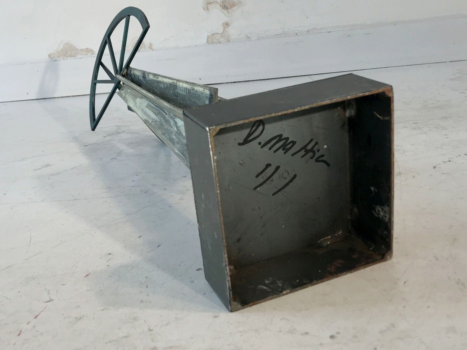 1990 Post Modernist Brutalist Sculpture Free Form Shabby Chic photo Art