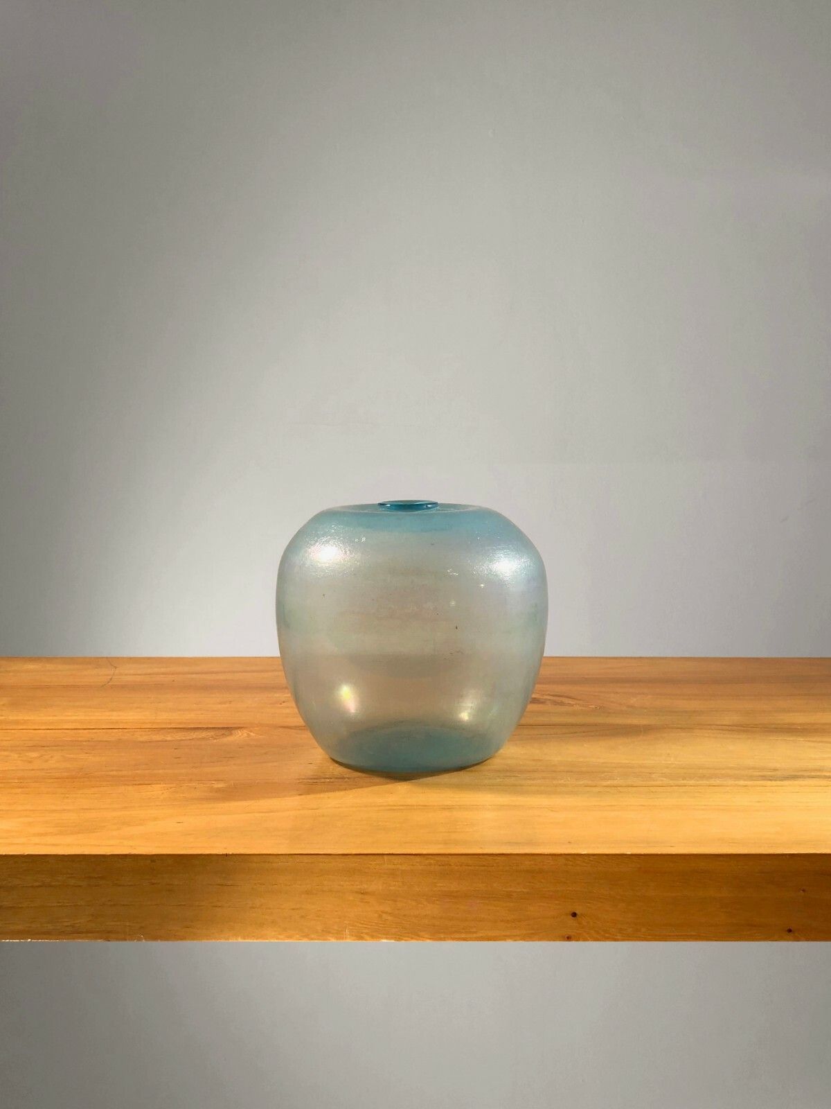 1970 Andries Dirk Copy Leerdam Vase Serica Glass Dansk Scandinavian Glass Murano