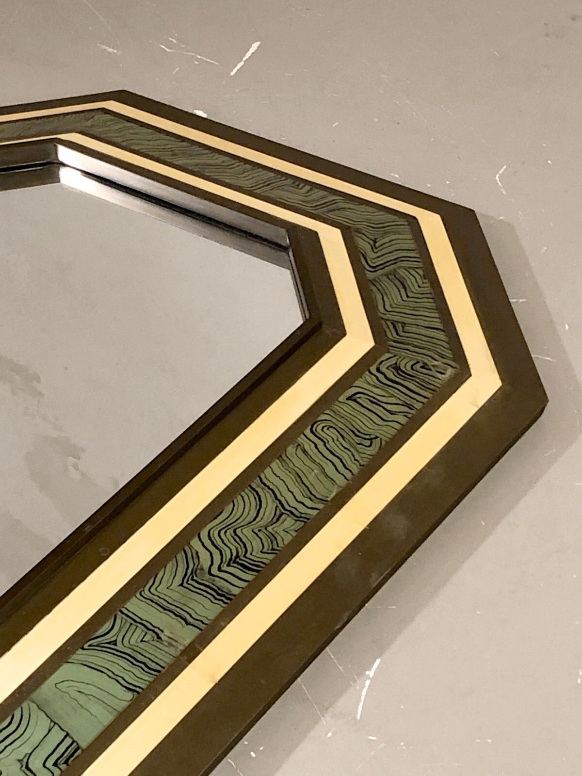 Home Decor 1970 Jean Claude Mahey Art Deco Mirror Neo Classical Shabby Chic Pergay Jansen photo