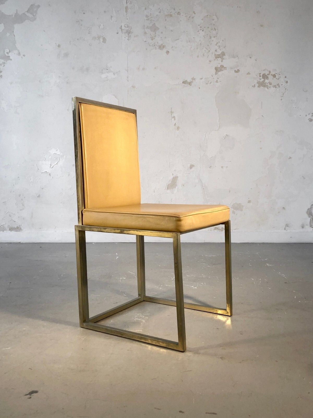 1970 House Jansen Post Modernist Chair Shabby Chic Willy Rizzo Romeo Rega