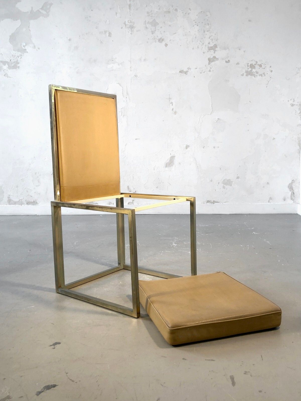 photo for sale 1970 House Jansen Post Modernist Chair Shabby Chic Willy Rizzo Romeo Rega