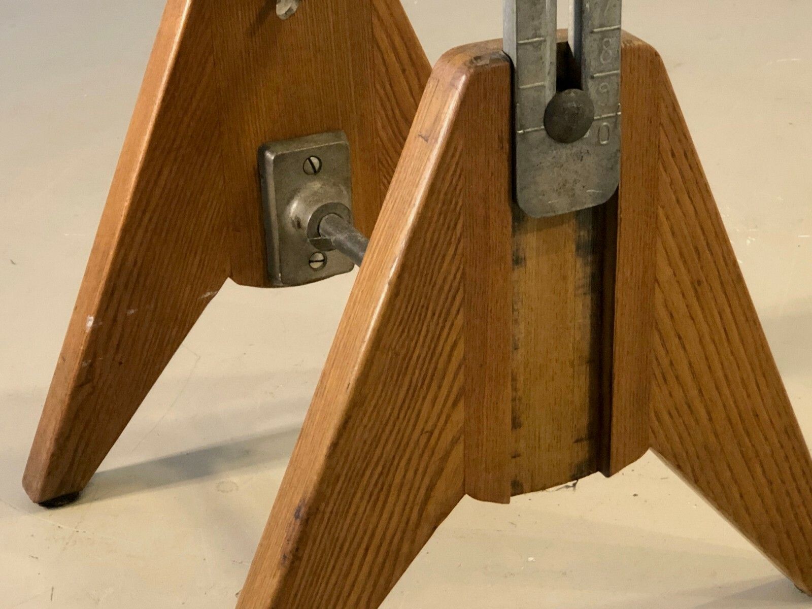 1960 Modernist Reconstruction Bauhaus Industrial Workshop Chair Chapo Perriand photo buy