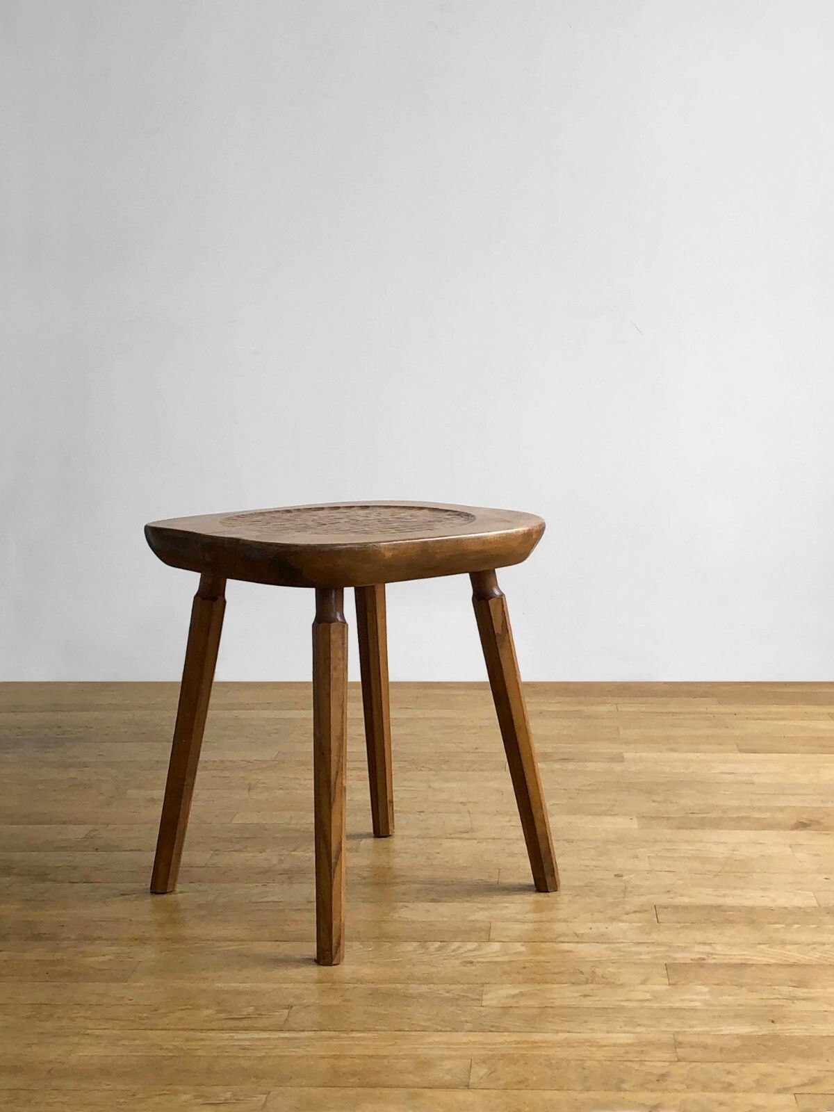 1950 Gueridon Modernist Brutalist Stool Marolles Chapo Perriand Noll
