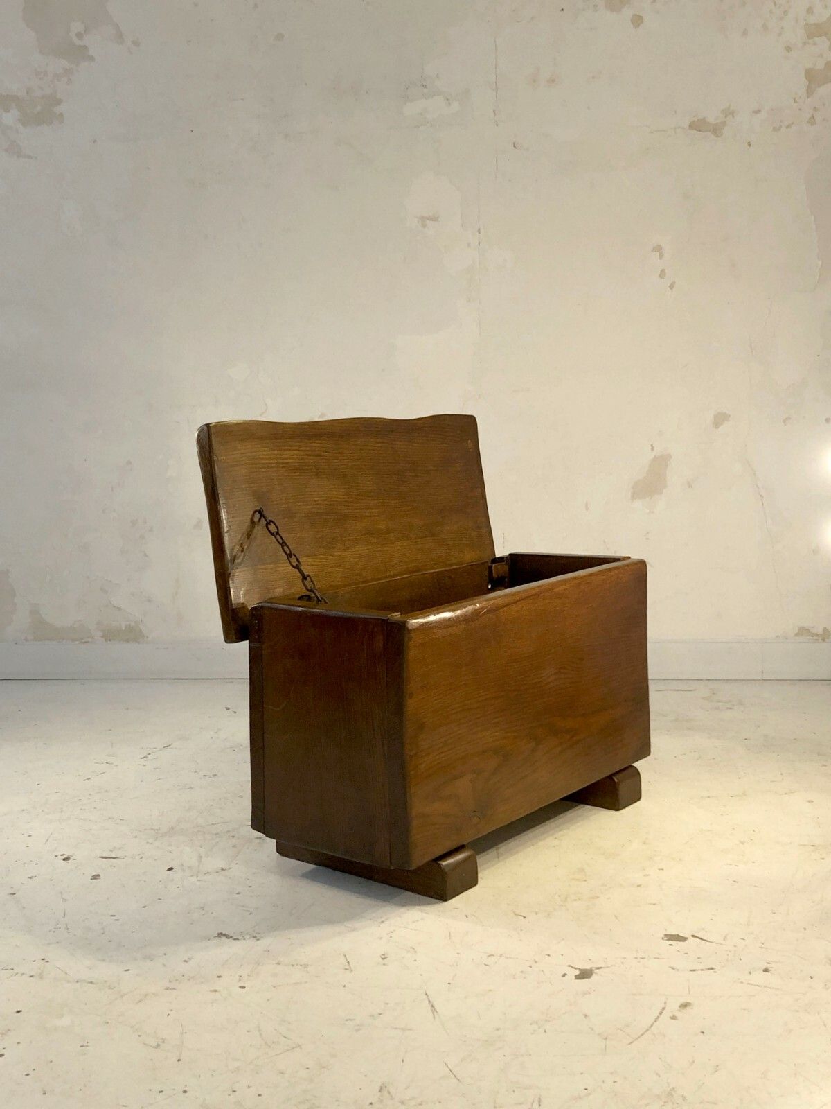 1950 Chapo Marolles Noll Modernist Folk Art Box Modernist Brutalist Free Form