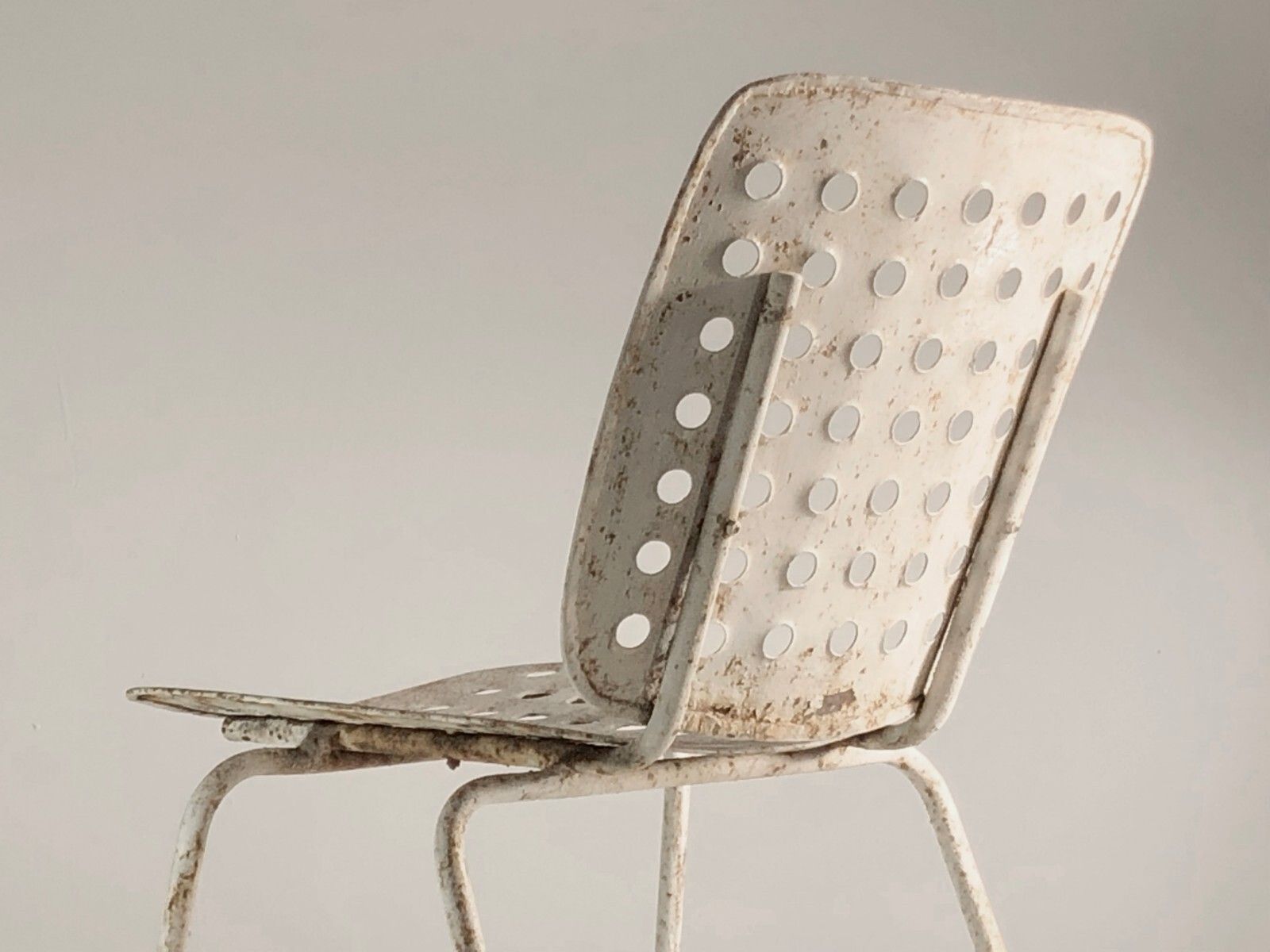 1950 Hans Coray Modernist Chair Reconstruction Mategot Eames Swiss Design photo vintage