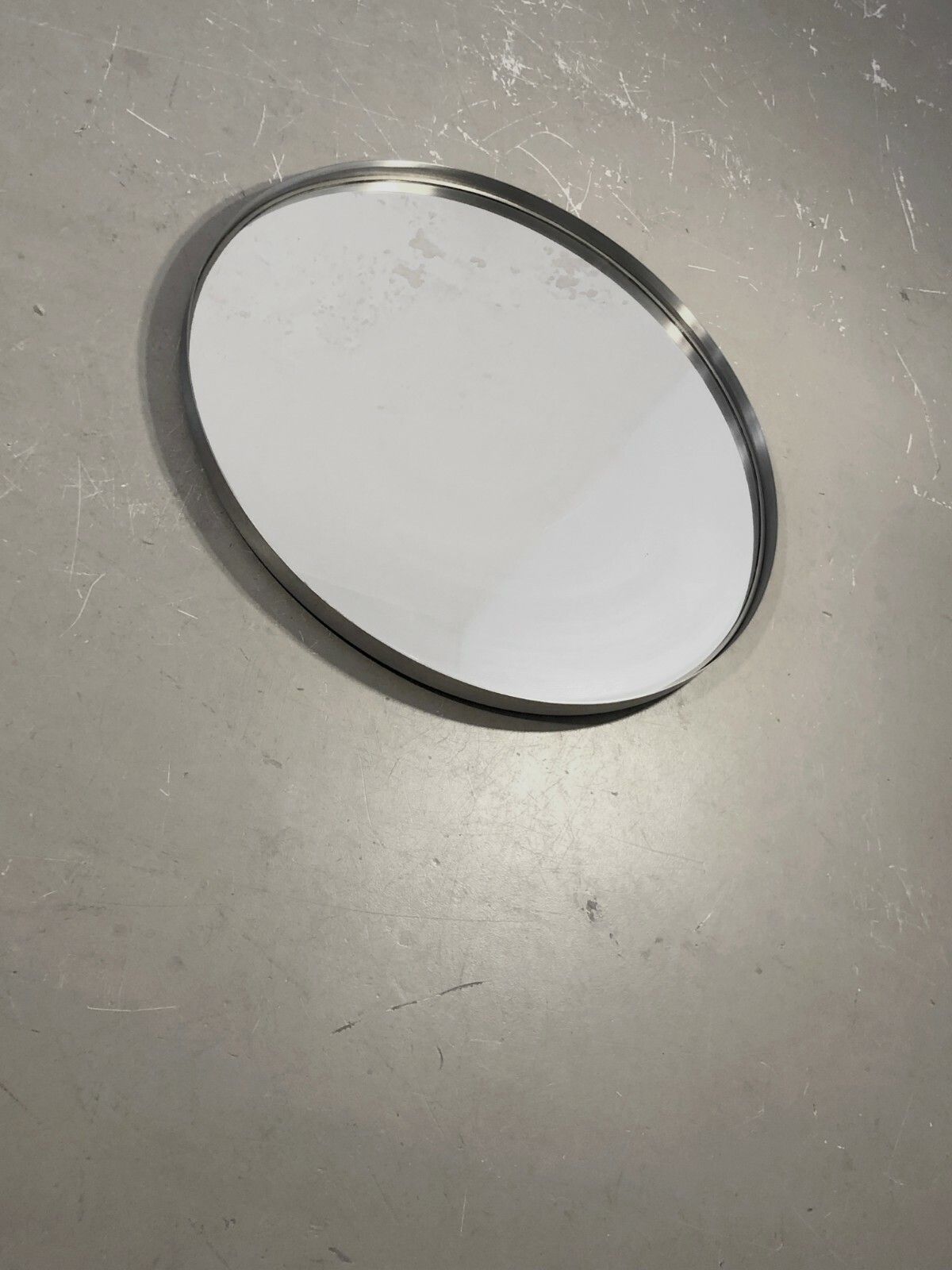 1970 Pierre Vandel Large Postmodernist Radical Minimalist Mirror Kappa Boyer