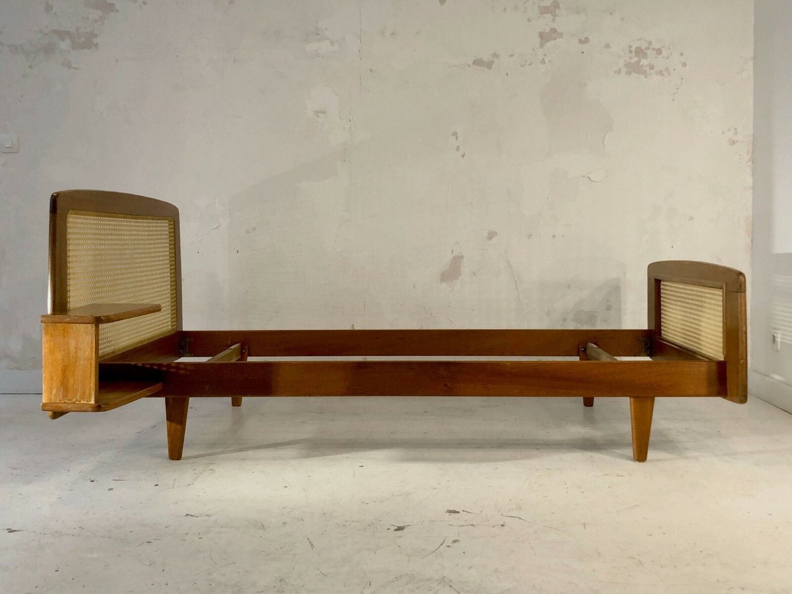 1950 Roger Landault Daybed Modernist Reconstruction Dansk photo vintage