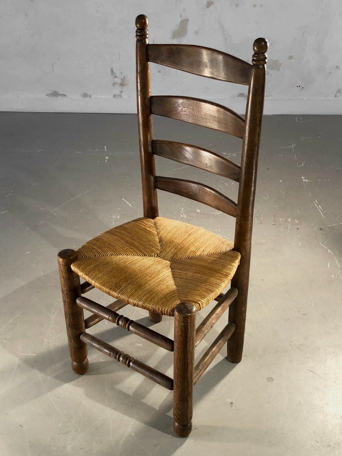 1950 Charles Dudouyt 8 Chairs Modernist Brutalist Audoux Minnet Chapo Perriand photo vinterior