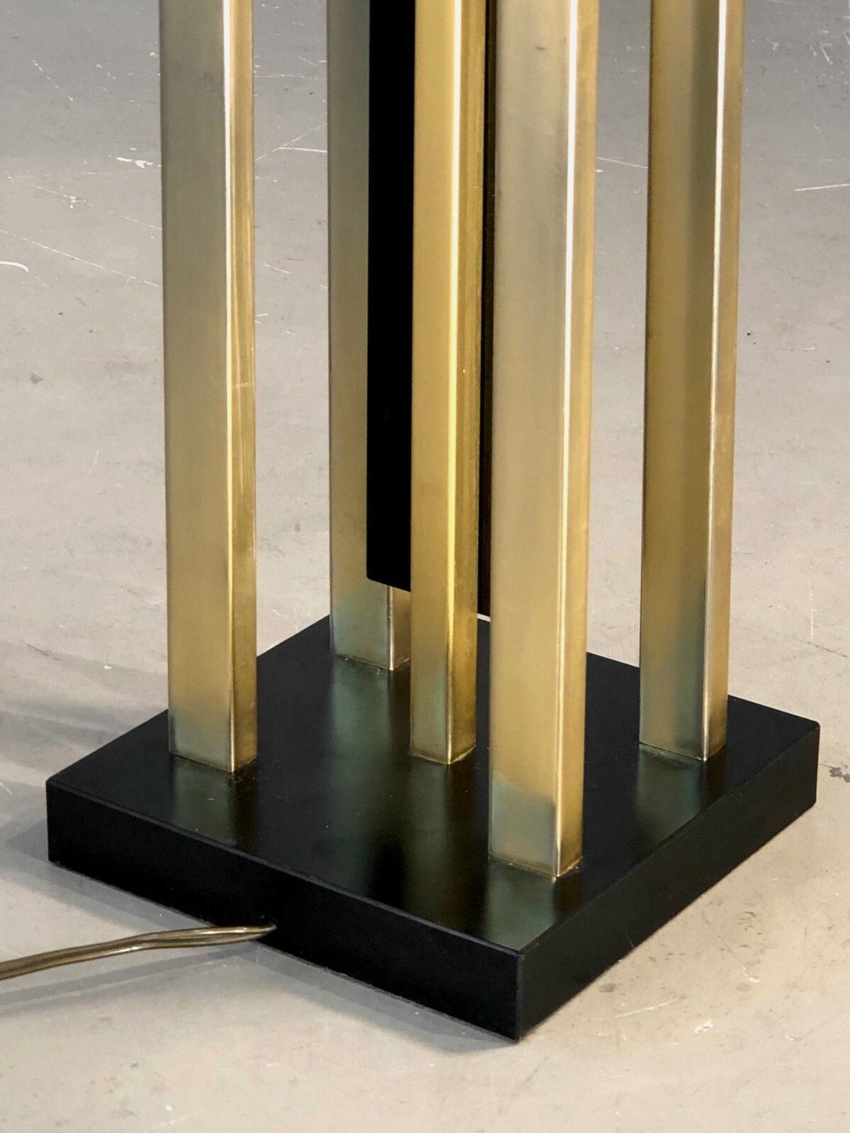 1970 Cheverny Art Deco Lamp Shabby Chic Modernist Adnet House Charles Rings photo buy