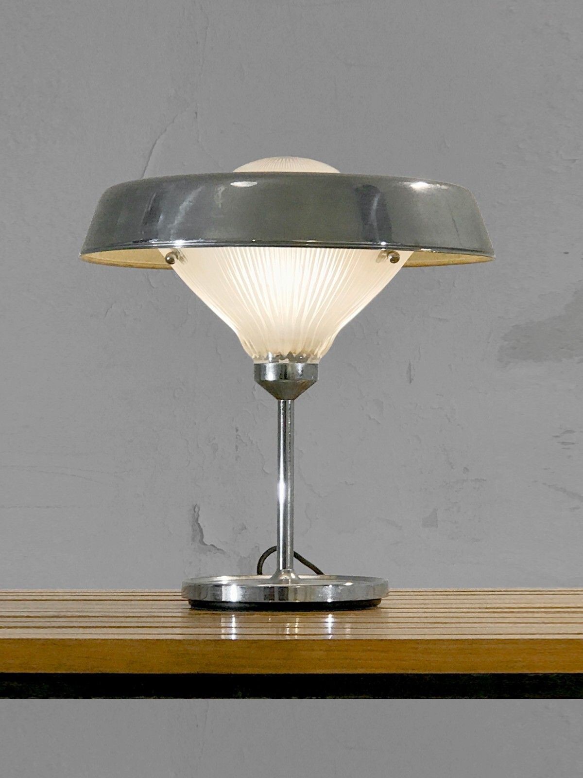 Lighting 1970 Bbpr 1/2 Artemide Modernist Space Age Lamp Sarfatti Colombo Stilnovo photo
