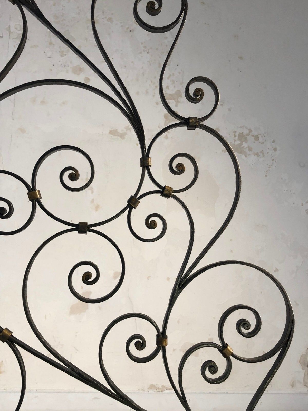 Home Decor 1940 Claustra Art Deco Modernist Shabby Chic Interior Grille Adnet Hairdressing photo